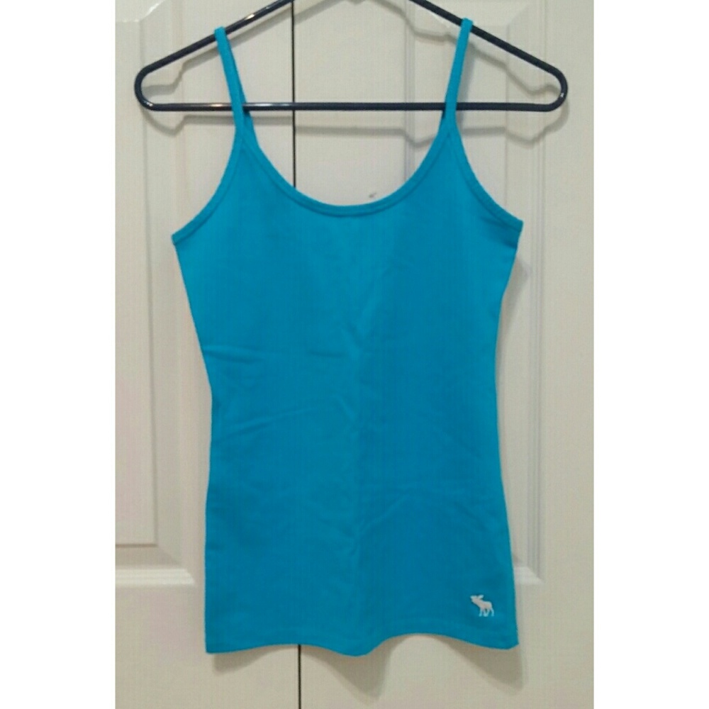Abercrombie and Fitch simple blue tanktop NWT!!!