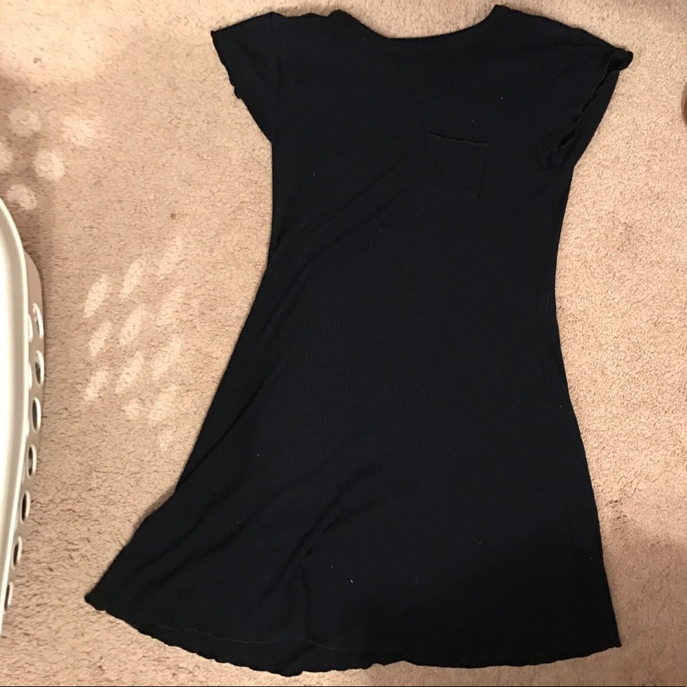 Navy Blue BDG Pocket T Shirt Dress