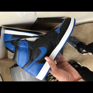 Royal one jordans
