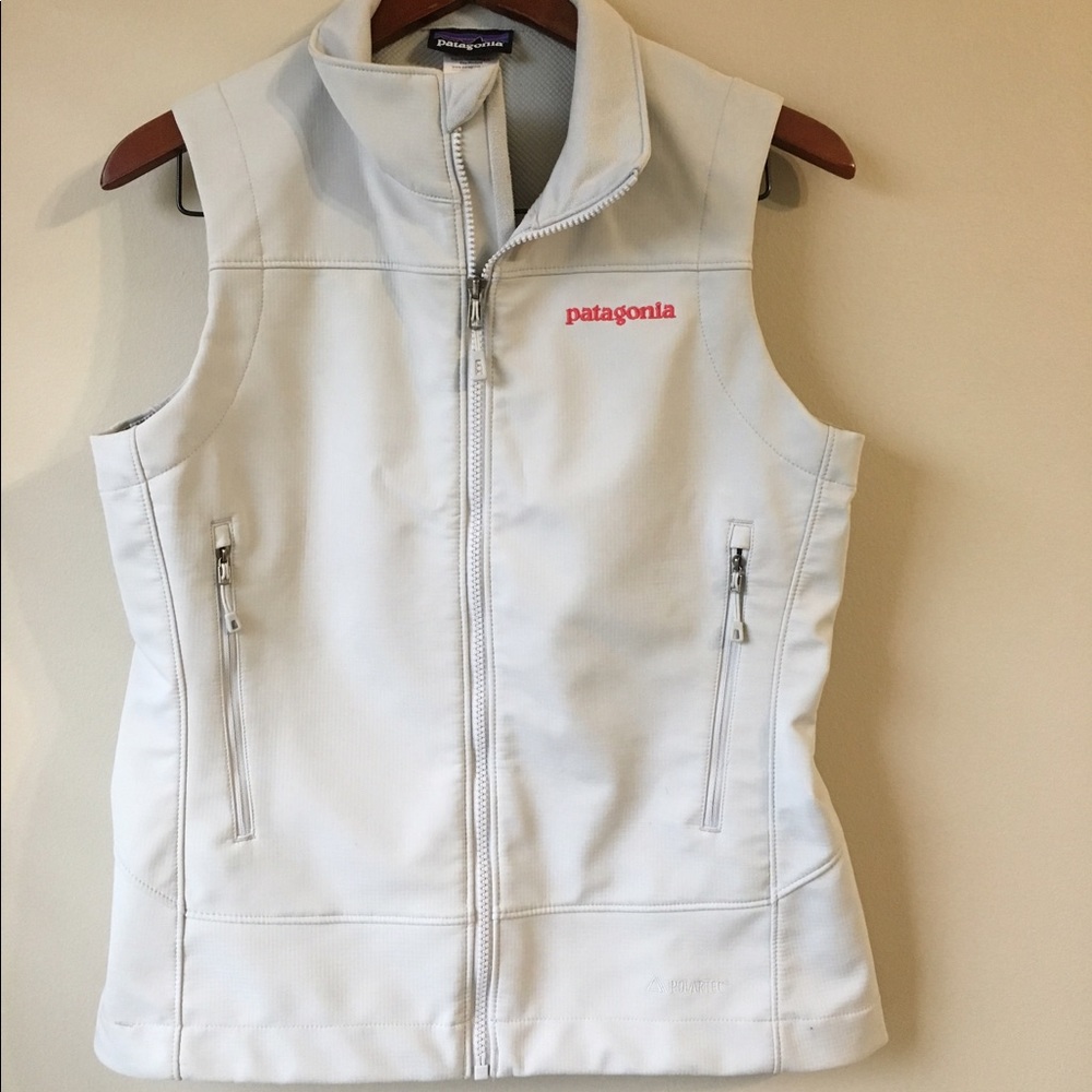 Patagonia Polartek Vest - Size Small - Light Gray