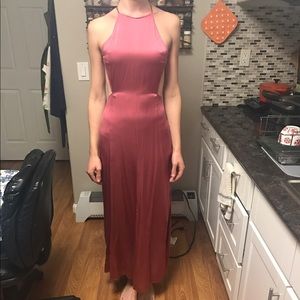 Reformation silk Charles maxi dress