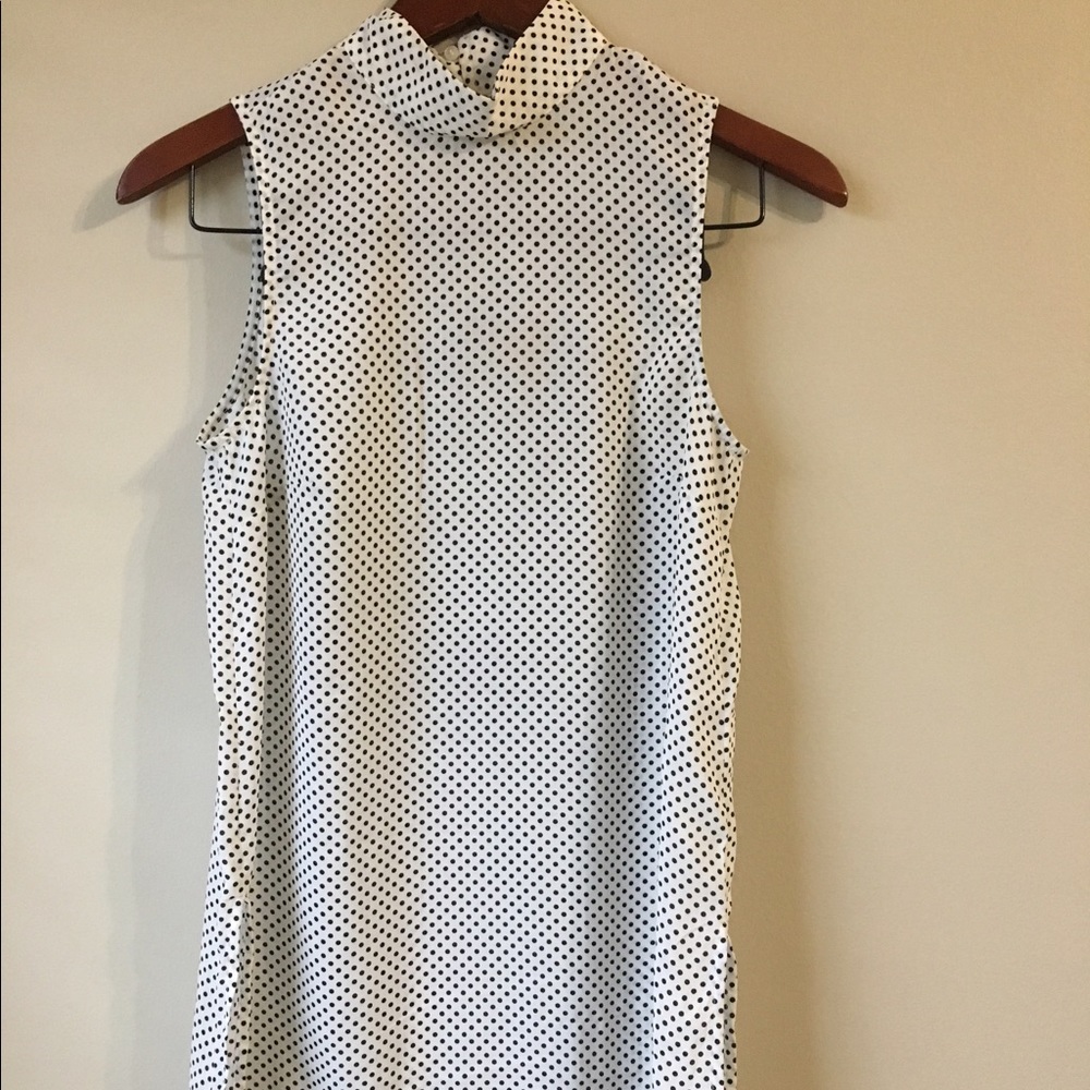 H&M polka dot tunic blouse - Size 2