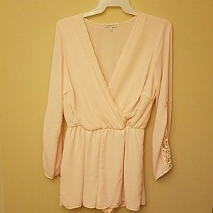 Long sleeve romper
