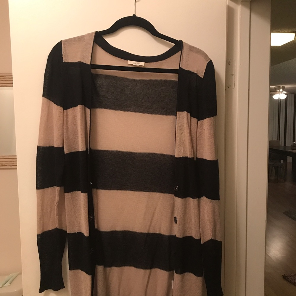 Boyfriend Style striped sweater