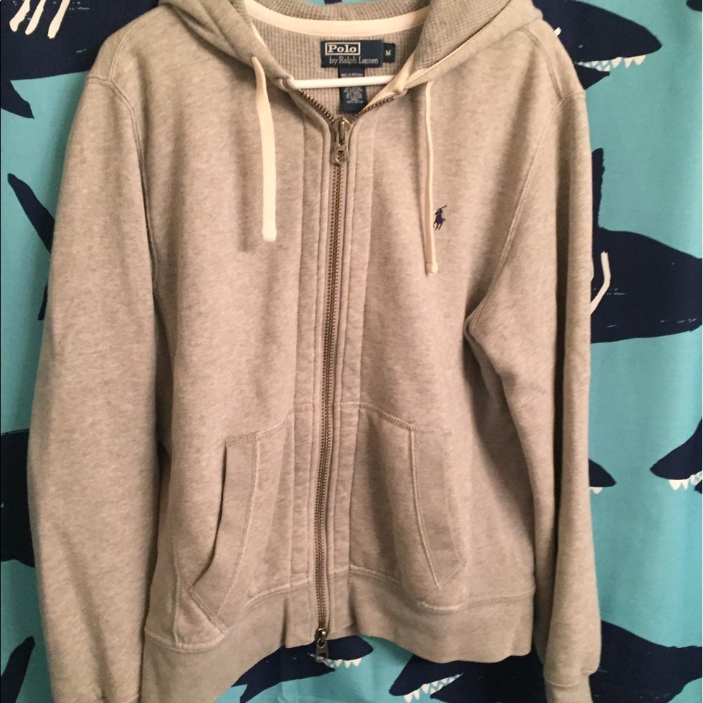 Polo Ralph Lauren grey zip up