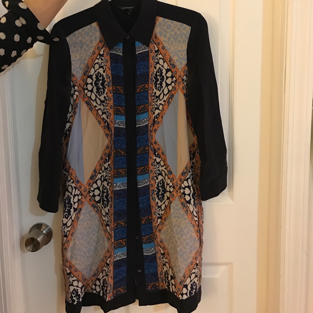 Club Monaco silk dress