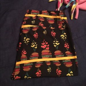 Lularoe TC hamburger leggings