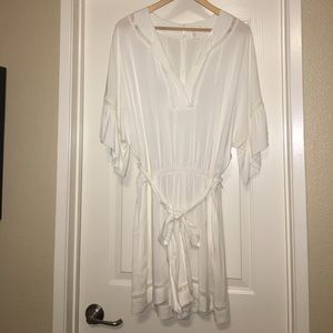 H&M White Flirty Romper