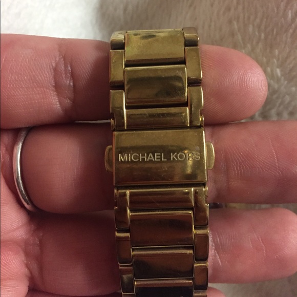 Authentic MK gold and diamond watch!!! main image 4