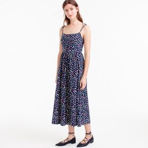 Jcrew happycat print / polka dot summer dress
