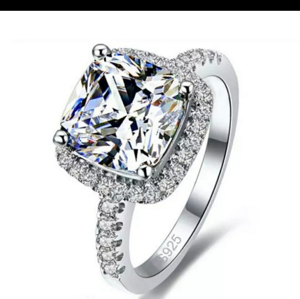 1.25 CT Wedding Engagement Ring S925