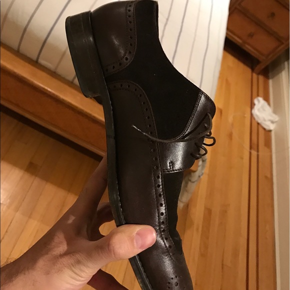 Hugo Boss Brown Leather Dress Shoes main image 2