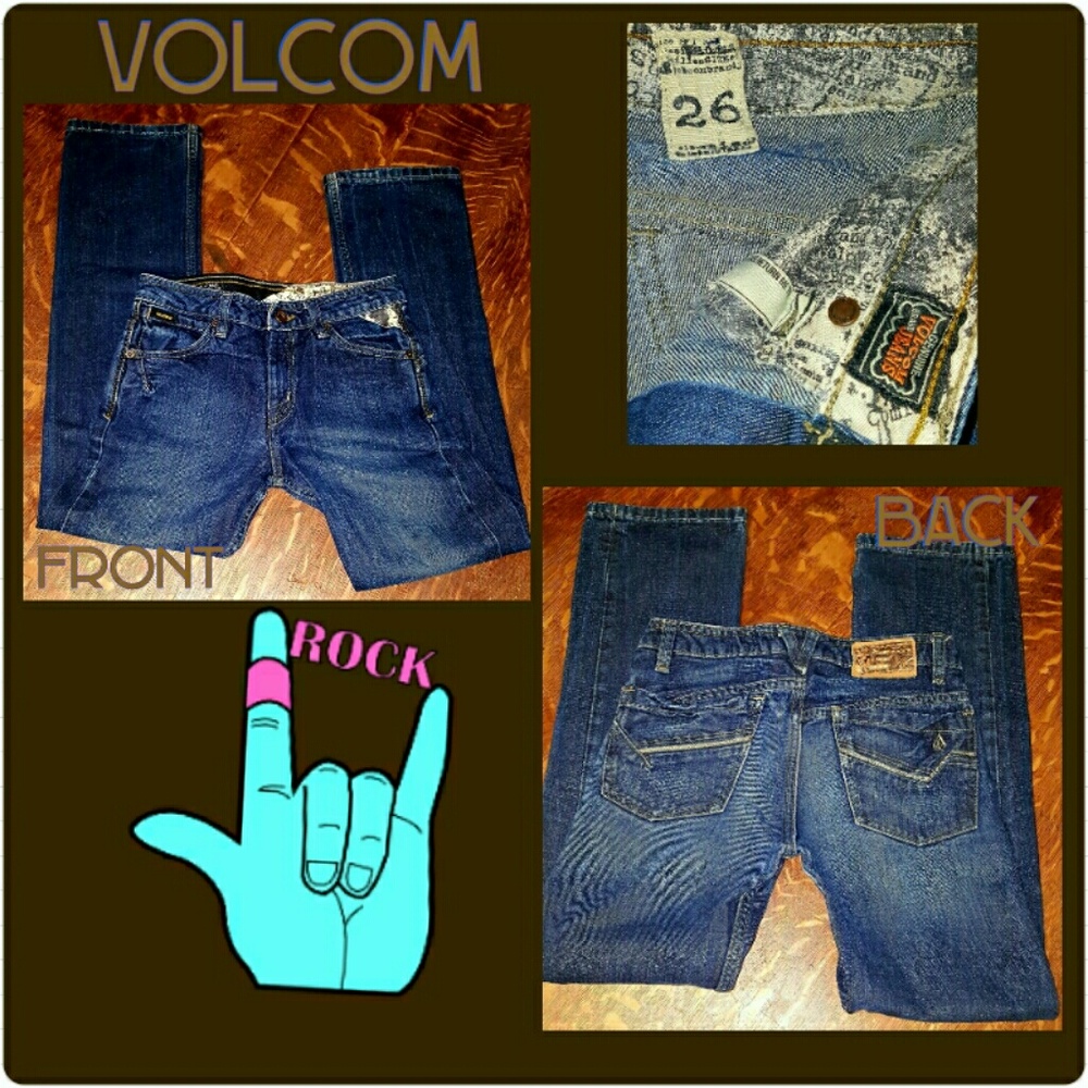 "Volcom" Size 26 Junior Jeans