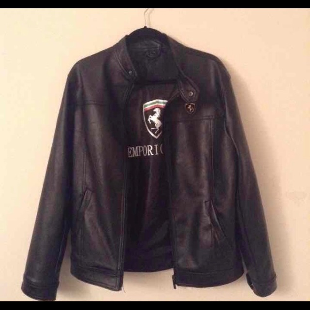 Emporio & Co. Leather Jacket
