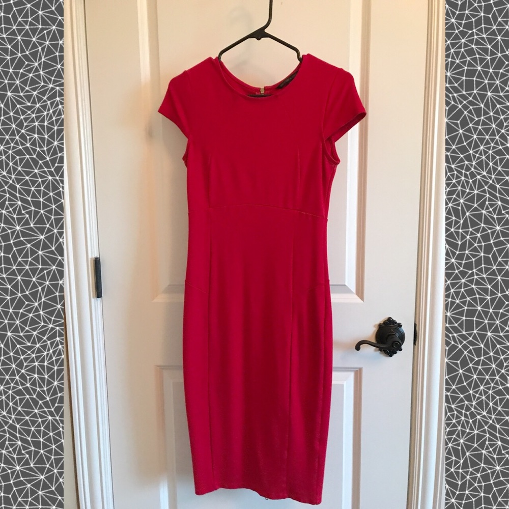 GORGEOUS RED DRESS - Great material