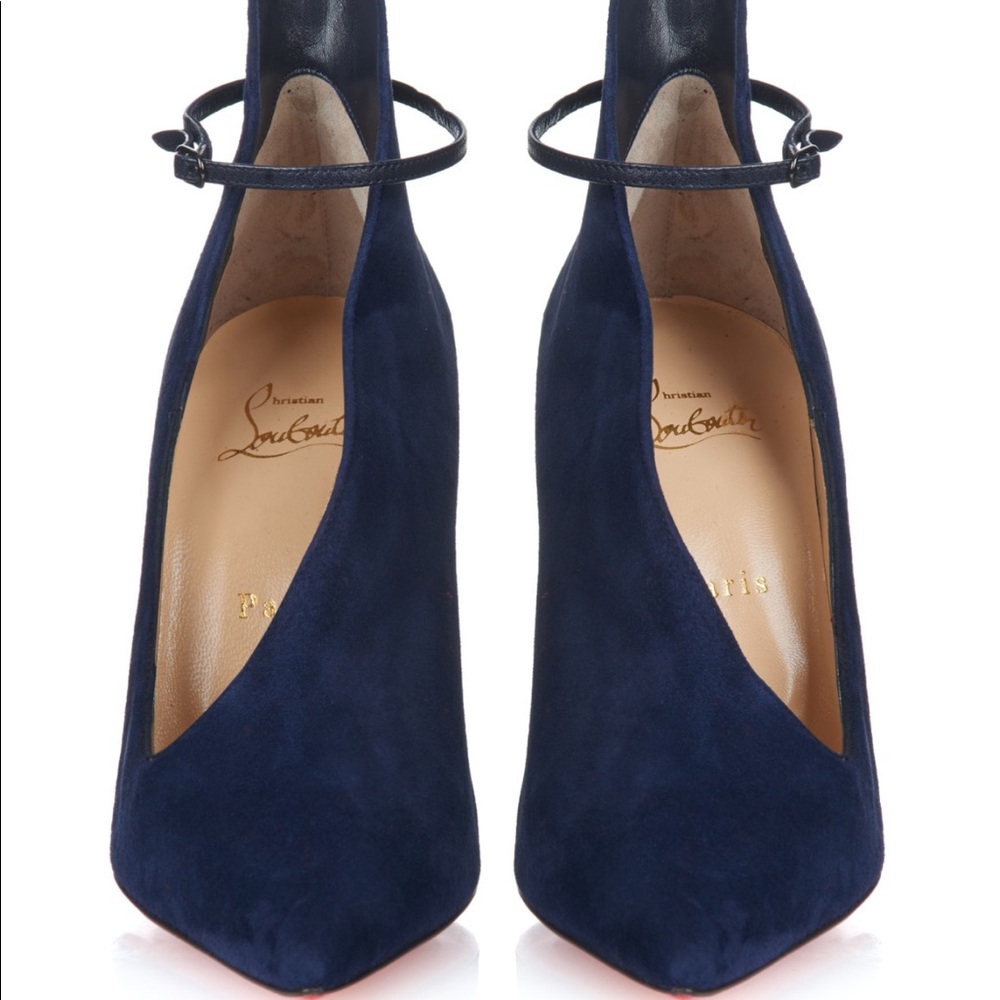 Christian Louboutin VAMPYDOLY 120 Suede/Kid