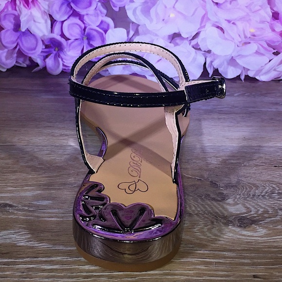 🎉New Blossom Embellished Sandals -Black - Picture 5 of 8