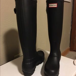 Hunter rain boots