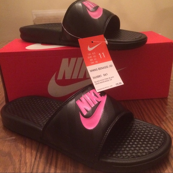 ❌SOLD ❌Nike Women's Benassi JDI Slide Sandals - Picture 2 of 4