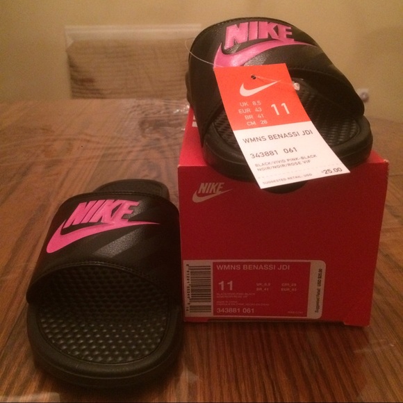 ❌SOLD ❌Nike Women's Benassi JDI Slide Sandals - Picture 3 of 4