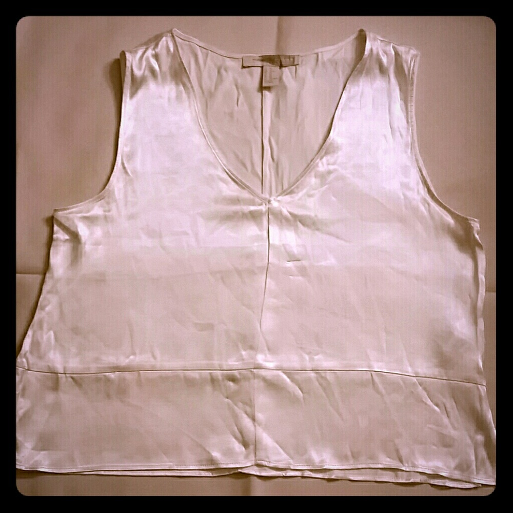 Forever 21 Contemporary Silky Crop Top