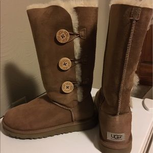 Triple Bailey Button Tall UGG boots