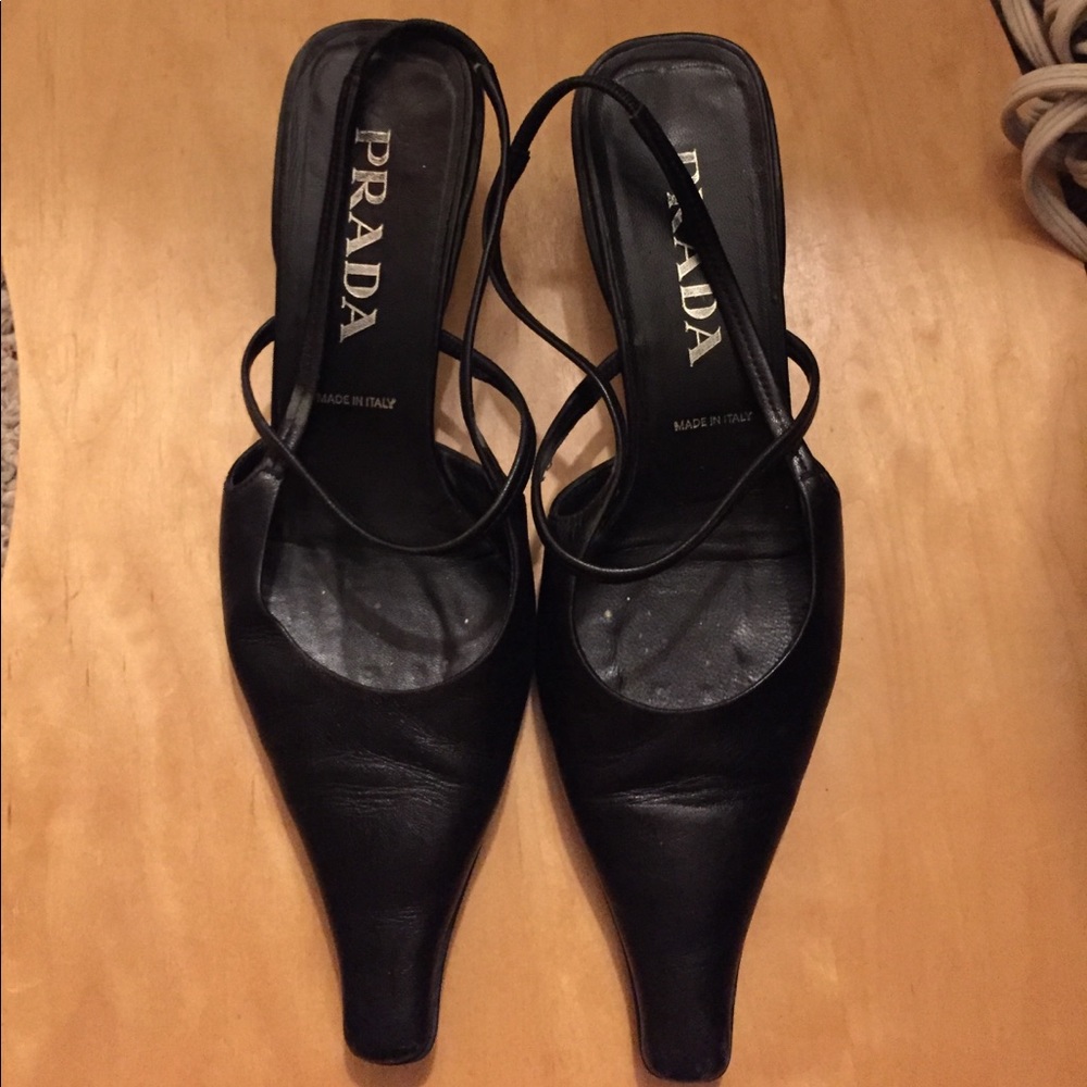 FLASH SALE!! Prada authentic sling back 7 1/2