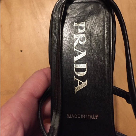 FLASH SALE!! Prada authentic sling back 7 1/2 - Picture 7 of 8