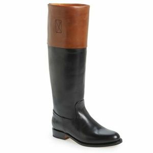 NIB FRYE Demy Cuff Leather Boots