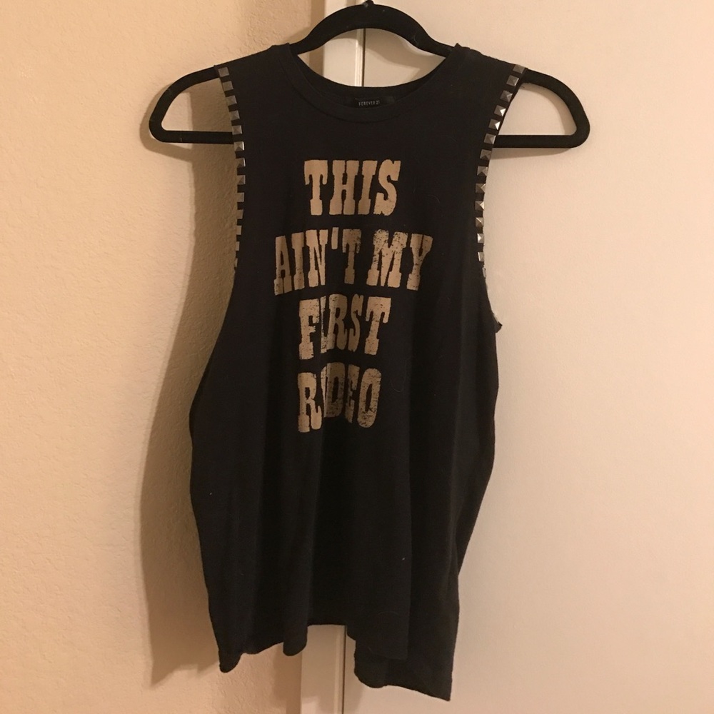 Stagecoach tank top