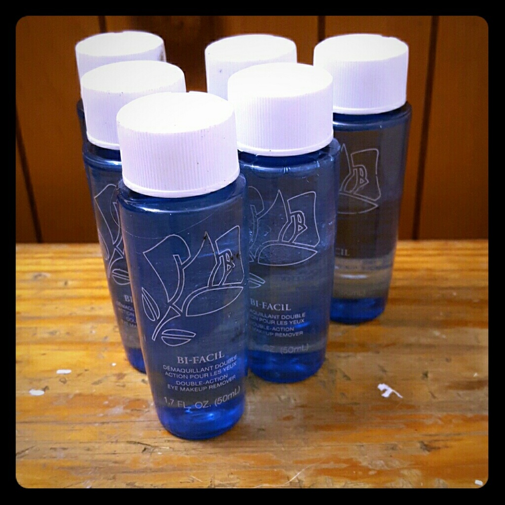 6 X Lancome Bi-Facil Double Action