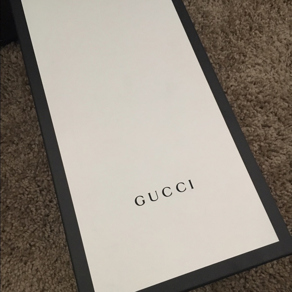 Gold Gucci Sandals