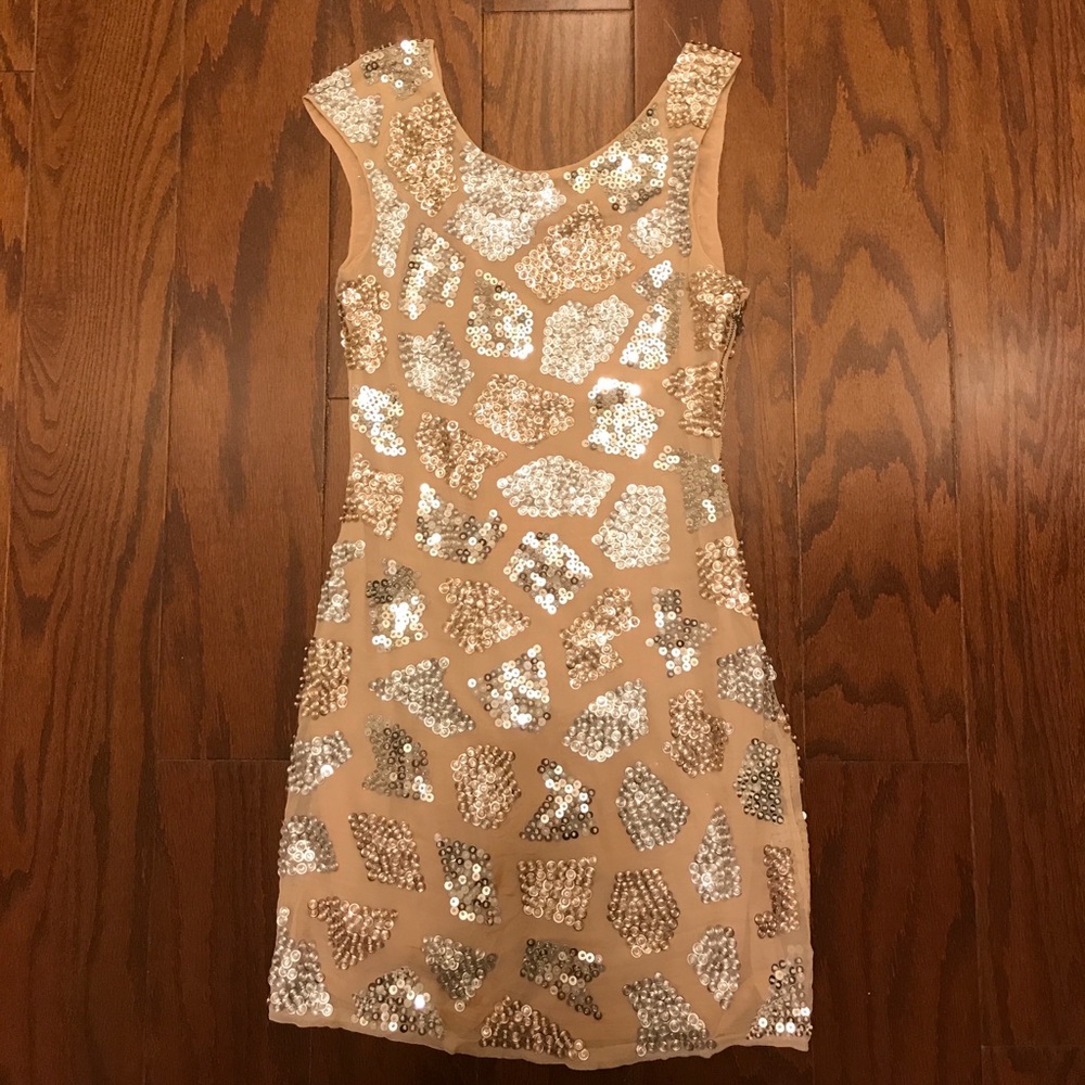 Alice + Olivia Sequin Party Dress