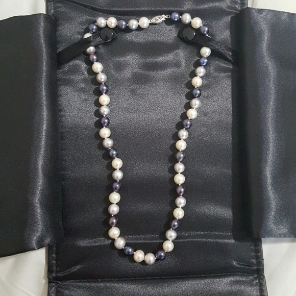 Pearl multicolored necklace - Picture 1 of 3