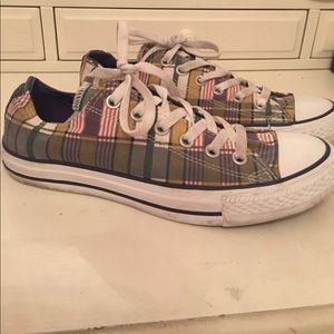 Plaid Converse