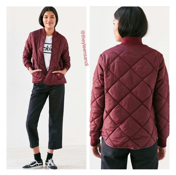 Urban Outfitter X Dickies Quilt Puffy Skate Jacket - Picture 2 of 4