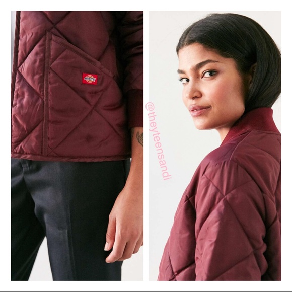 Urban Outfitter X Dickies Quilt Puffy Skate Jacket - Picture 3 of 4