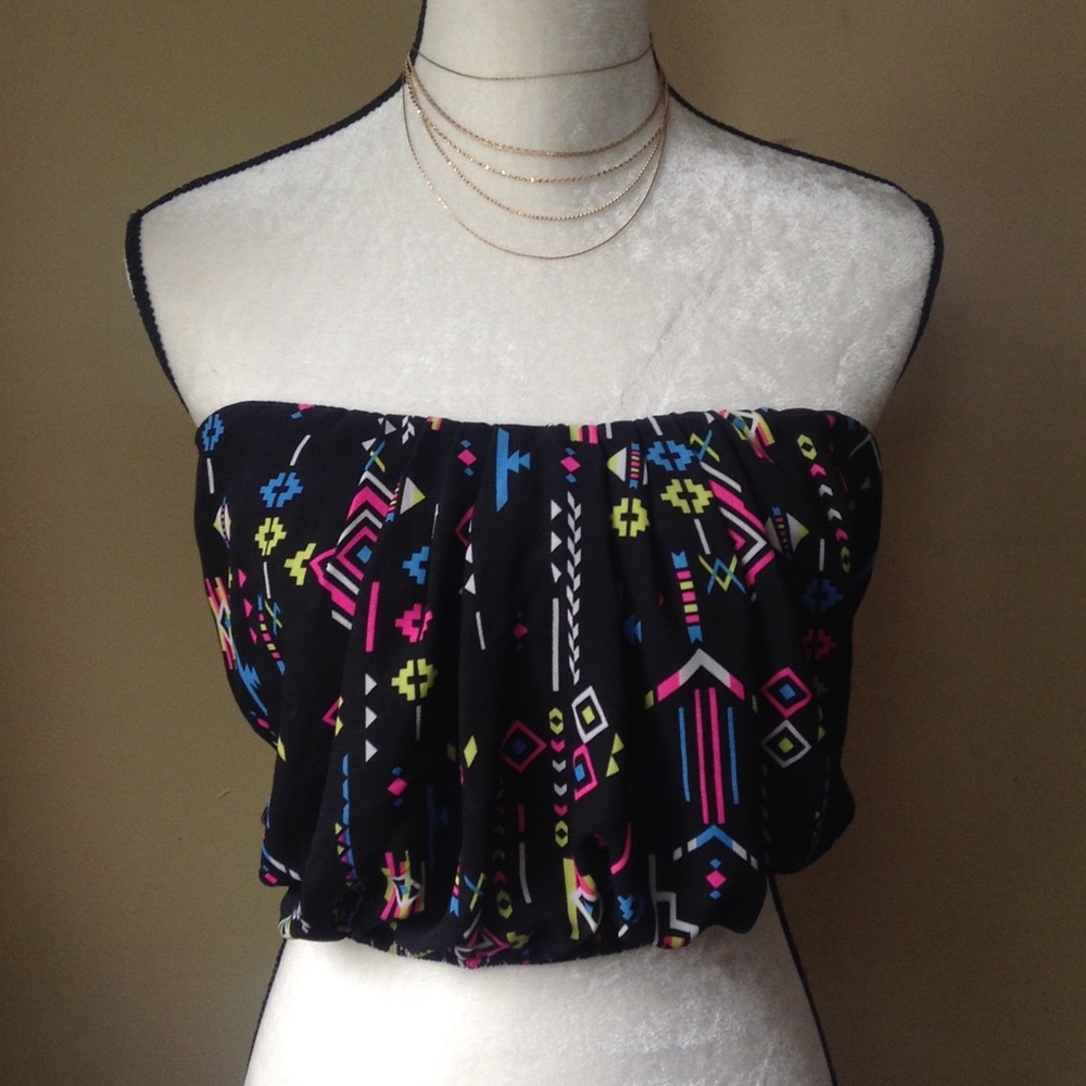 Fun Printed Tube Top