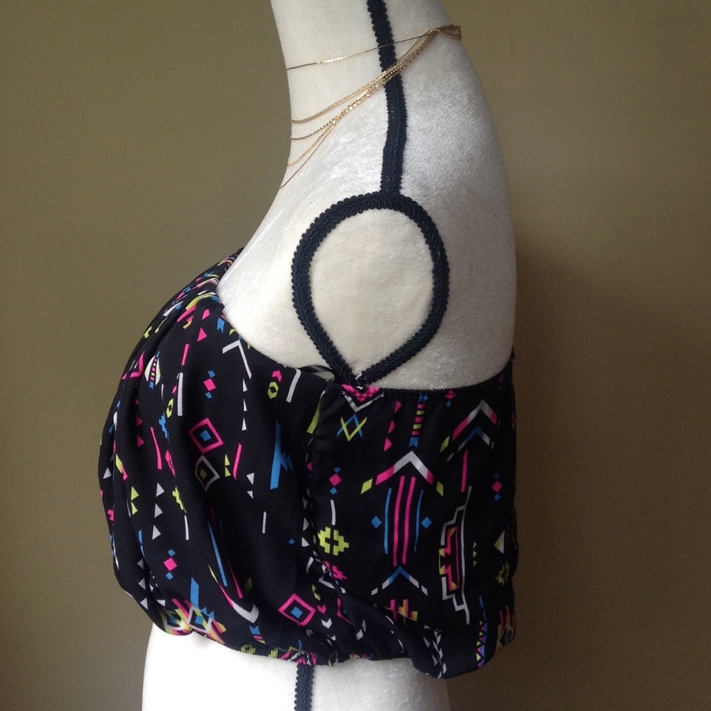 Fun Printed Tube Top - Picture 3 of 3