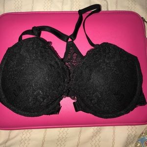 Black lace Victoria Secret bra