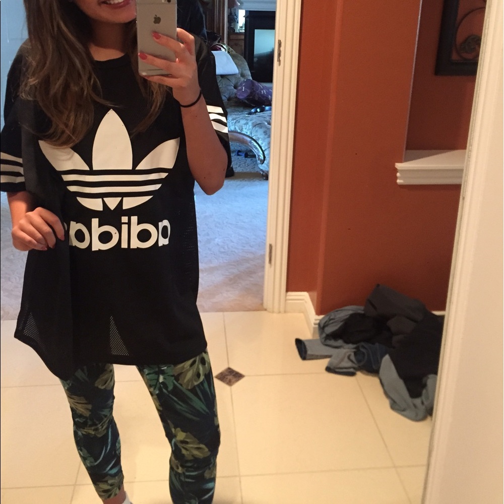 Oversized adidas originals jersey