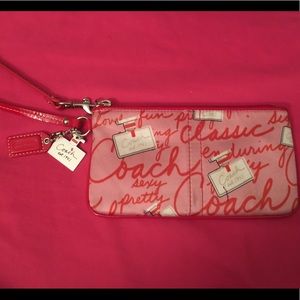 Coach wristlet