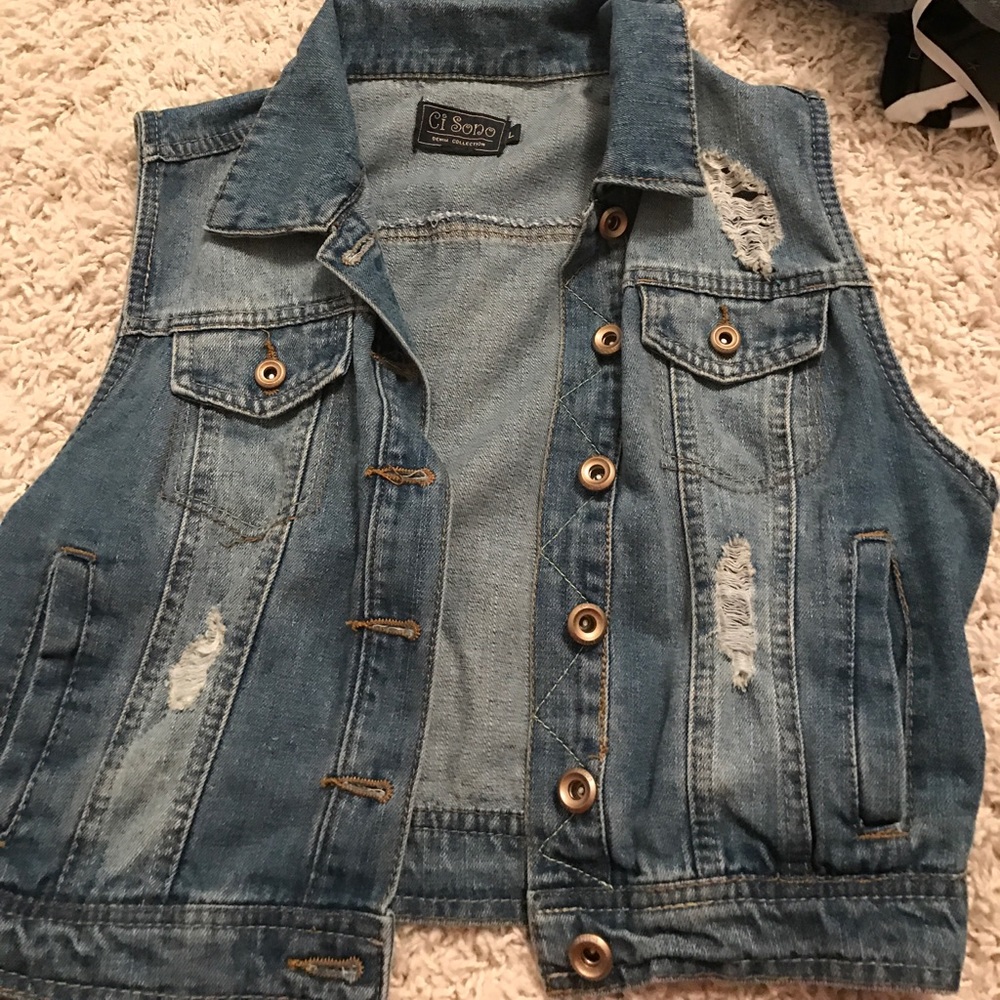 Jean vest