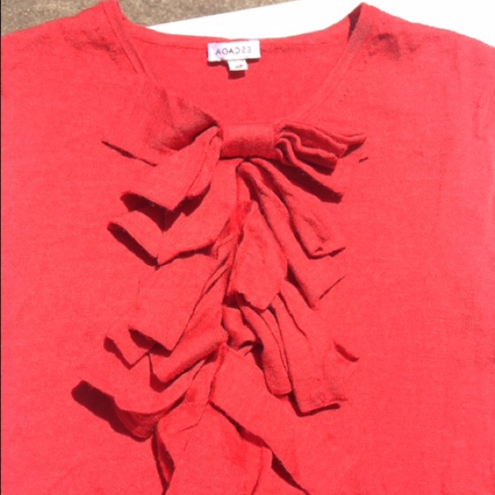 Escada Ruffled top - Picture 3 of 3