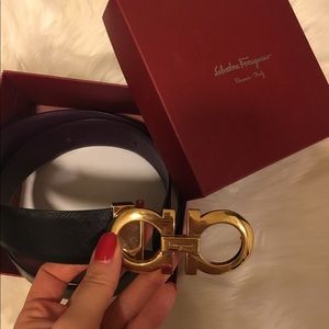 Like New Ferragamo reversible belt