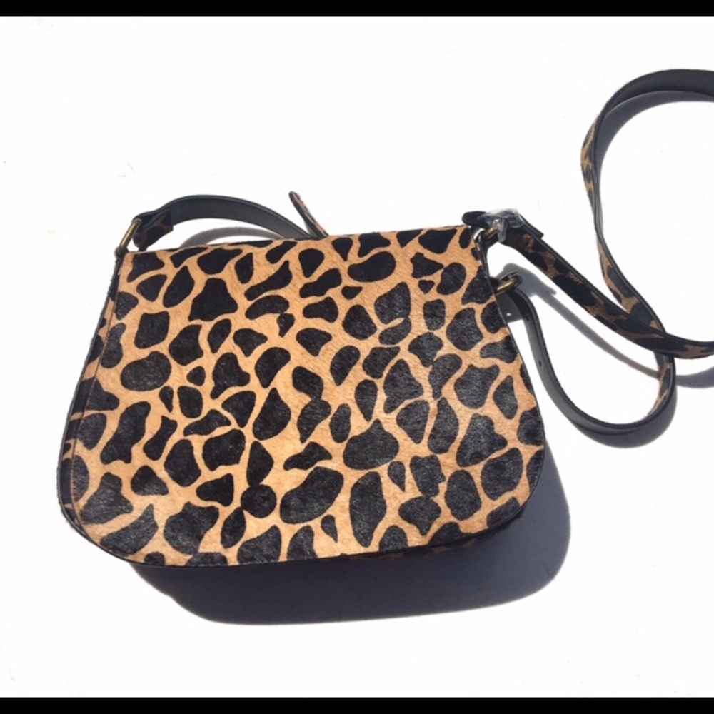 Animal print bag