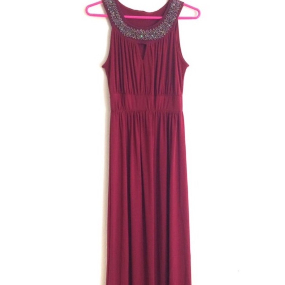 Maroon Prom Dress