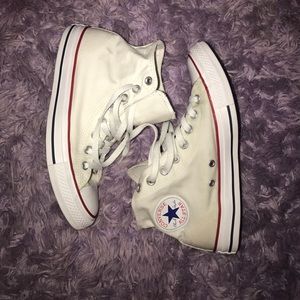 White Chuck Taylor All Stars