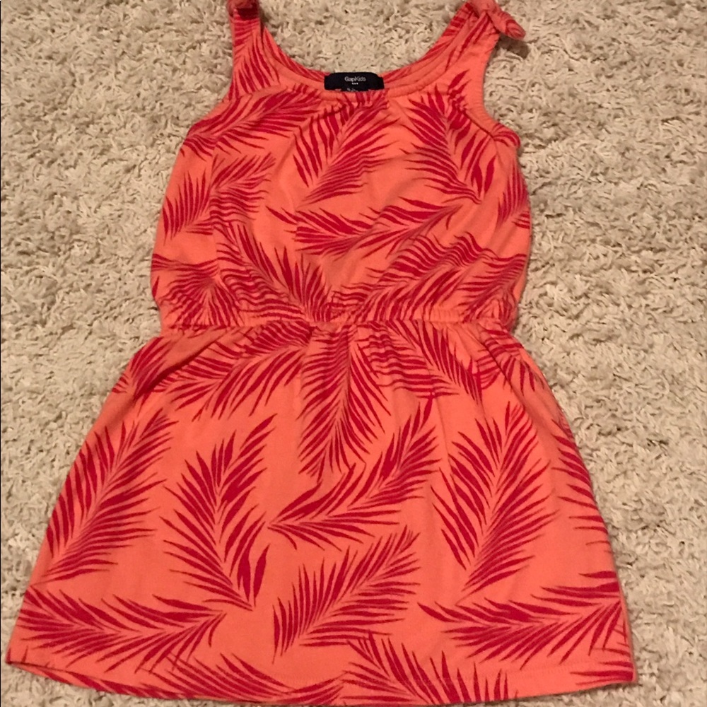 Girls floral print dress