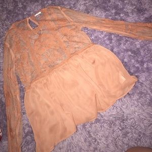 Flowy Floral Lace Top